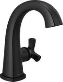 Single Handle Monoblock Bathroom Sink Faucet in Matte Black