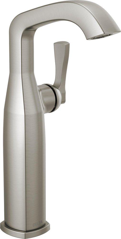 DELTA STRYKE SINGLE HANDLE VESSEL BATHROOM FAUCET 