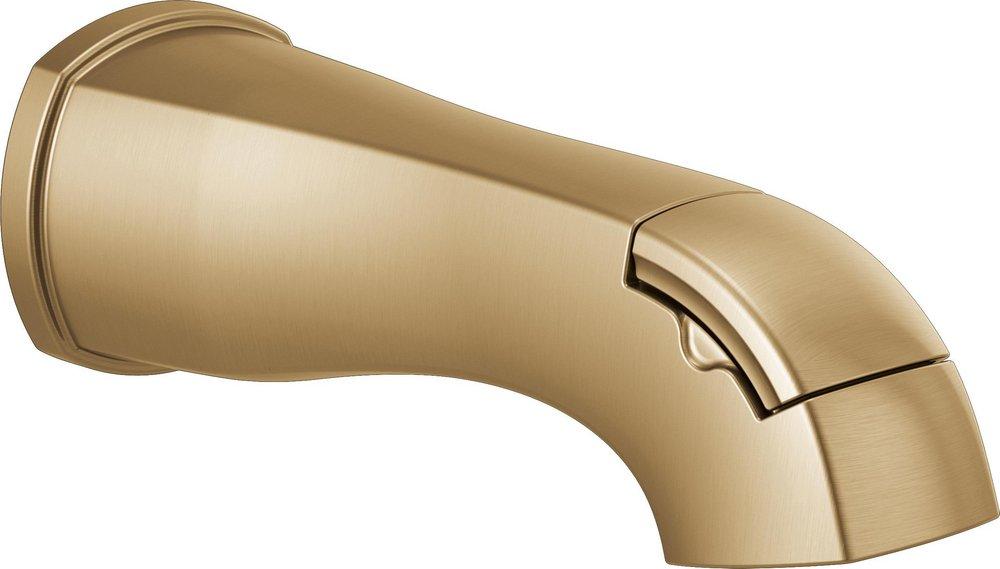 Diverter Tub Spout in Lumicoat Champagne Bronze 