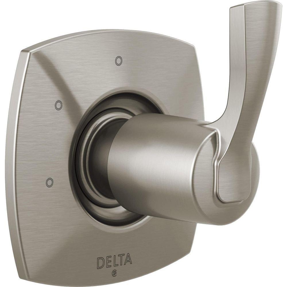 Single Handle Diverter Valve Trim in Lumicoat&reg; Stainless 