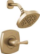 Single Handle Multi Function Shower Faucet in Lumicoat® Champagne Bronze