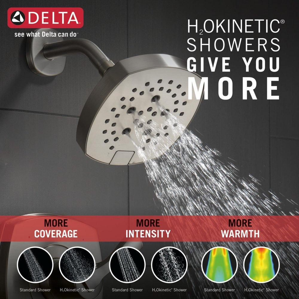 Single Handle Multi Function Shower Faucet in Lumicoat&reg; Stainless 