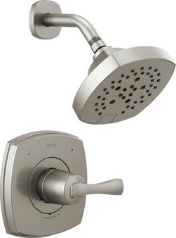 Single Handle Multi Function Shower Faucet in Lumicoat&reg; Stainless