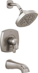 Two Handle Multi Function Bathtub & Shower Faucet in Lumicoat® Stainless (Trim Only)