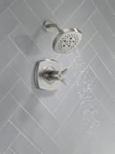 Delta Faucet Lumicoat Stainless Single Handle Multi Function Shower Faucet (Trim Only) 