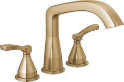 Two Handle Roman Tub Faucet in Lumicoat&reg; Champagne Bronze (Trim Only)