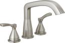 Two Handle Roman Tub Faucet in Lumicoat&reg; Stainless (Trim Only) 