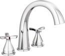 Two Handle Roman Tub Faucet in Lumicoat&reg; Chrome (Trim Only) 