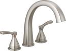 Two Handle Roman Tub Faucet in Lumicoat® Stainless (Trim Only)