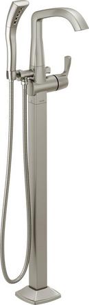 Single Handle Floor Mount Filler in Lumicoat® Stainless (Trim Only)