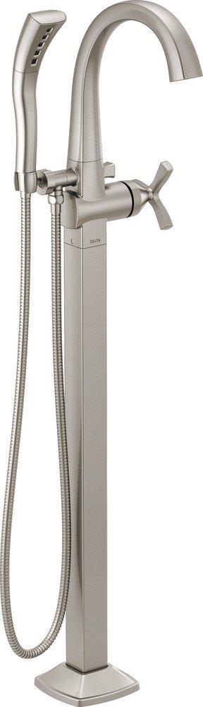 Delta Faucet Lumicoat Stainless Single Handle Floor Mount Filler (Trim Only) 
