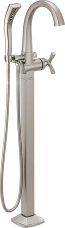 Delta Faucet Lumicoat Stainless Single Handle Floor Mount Filler (Trim Only) 
