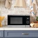 1.1 cu. ft. 900 W Countertop Microwave in Black &  Stainless Steel 