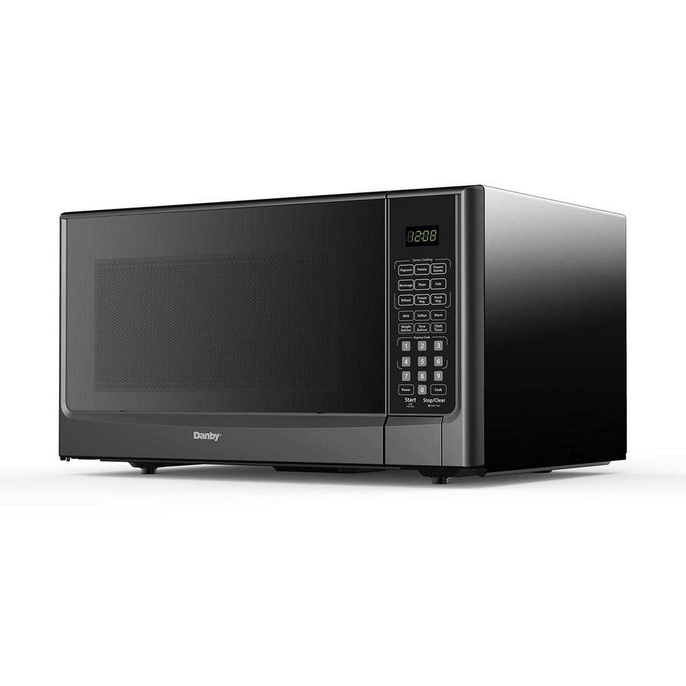 1.4 cu. ft. 1000 W Countertop Microwave in Black 