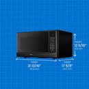 1.4 cu. ft. 1000 W Countertop Microwave in Black 