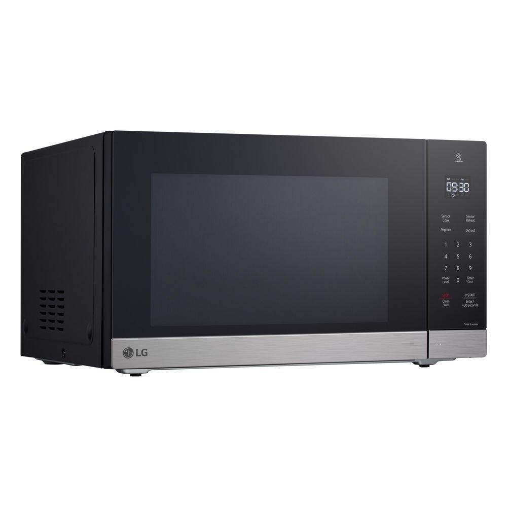 1.5 cu. ft. 1200 W Countertop Microwave in Stainless Steel 