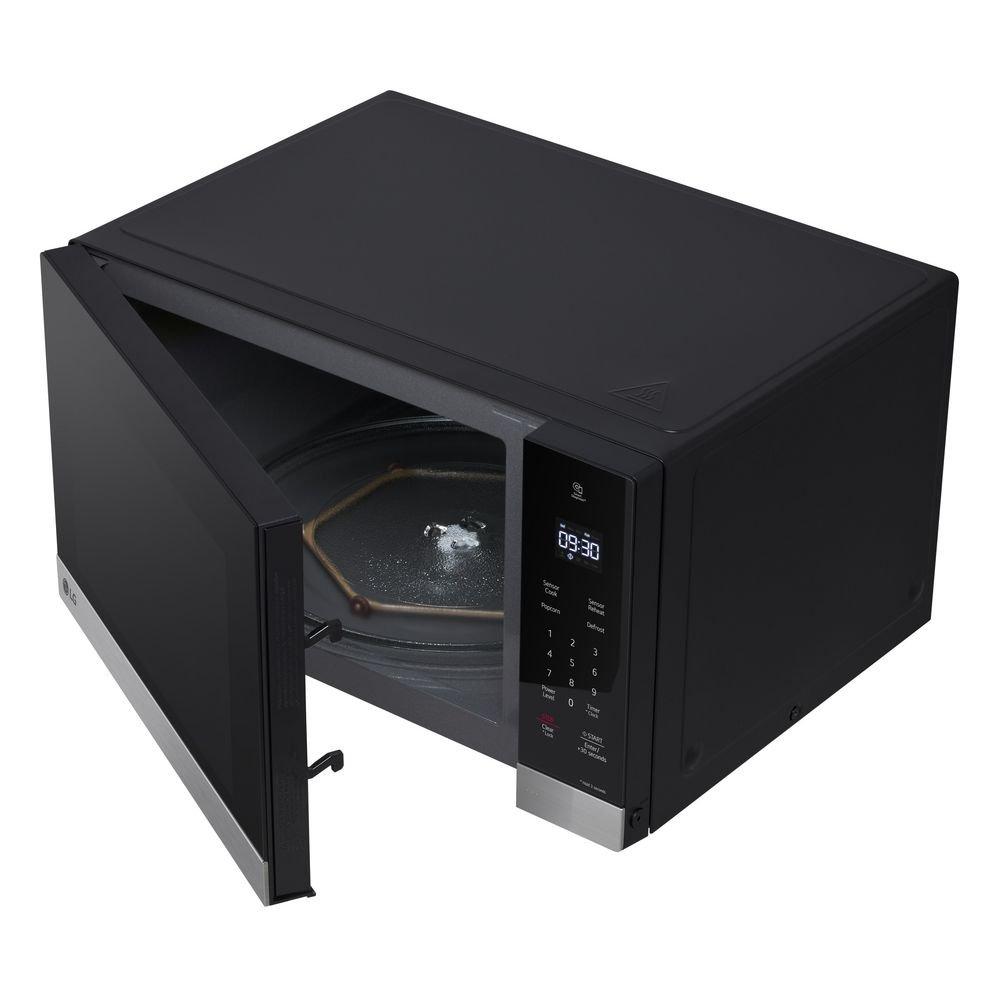 1.5 cu. ft. 1200 W Countertop Microwave in Stainless Steel 