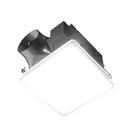 Selectable 110-130-150 CFM Ceiling Mount Continuous-Run Bathroom Exhaust Fan with LED Light in White - Energy Star Rated