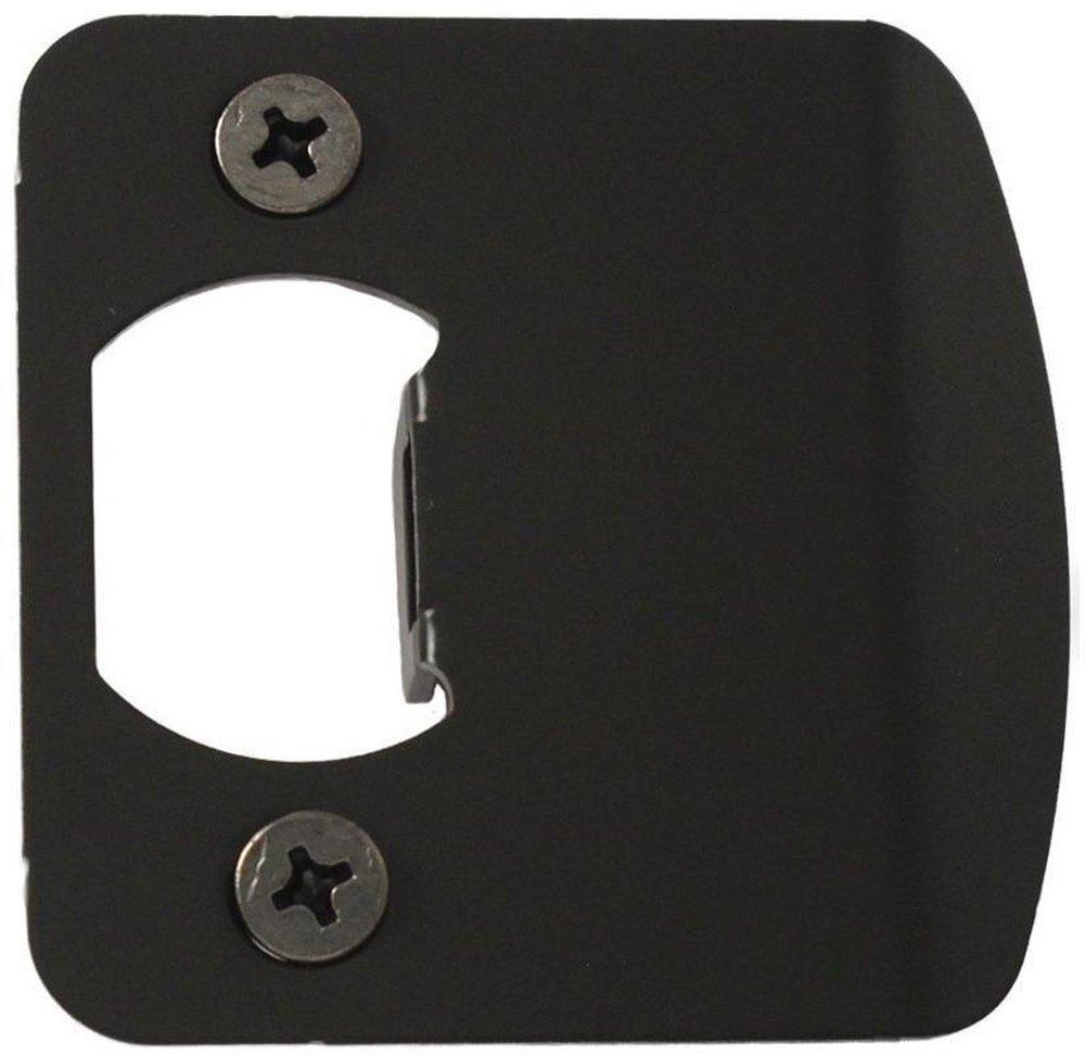 Strike Plate in Matte Black 