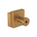 Signature Hardware Brushed Gold 1-1/4 in. Cabinet Knob 