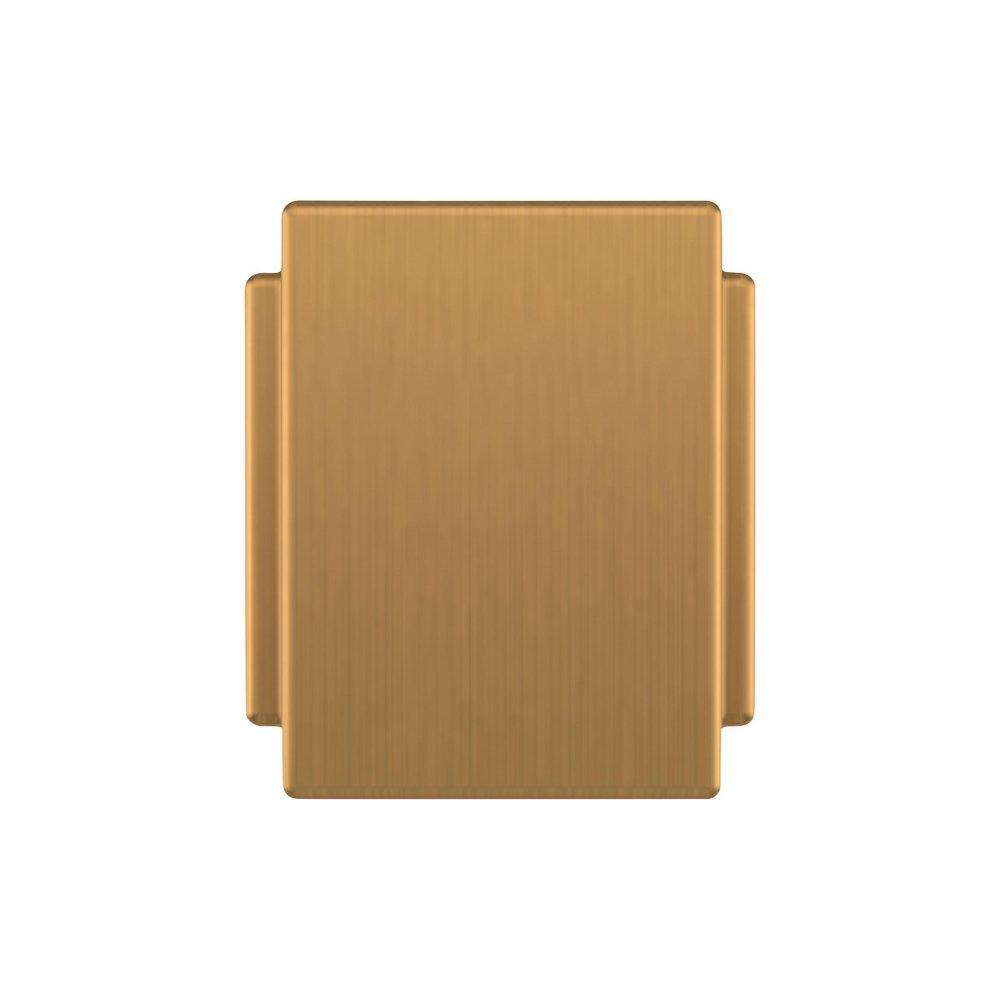 Signature Hardware Brushed Gold 1-1/4 in. Cabinet Knob 