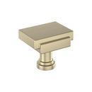 1-1/4 in. Cabinet Knob in Golden Champagne