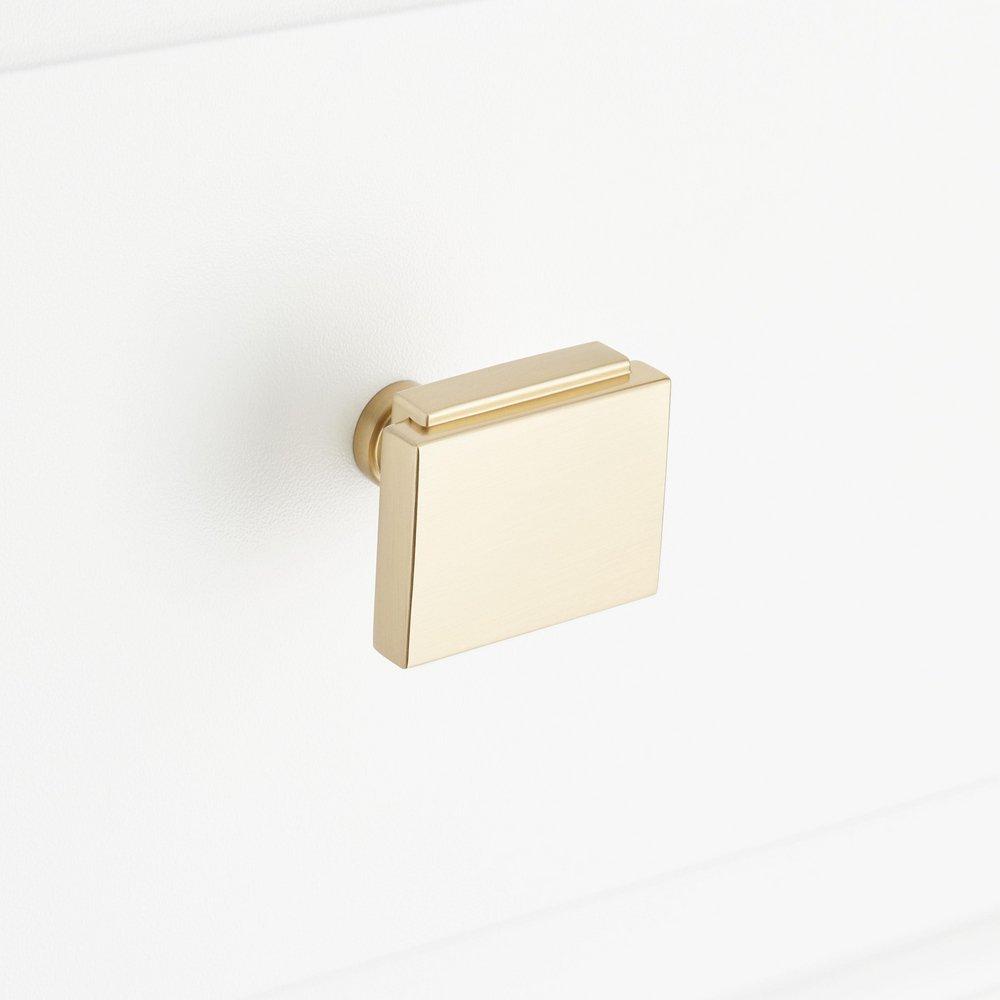 Signature Hardware Golden Champagne 1-1/4 in. Cabinet Knob 