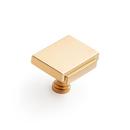 Signature Hardware Brushed Gold 1-9/16 in. Cabinet Knob 