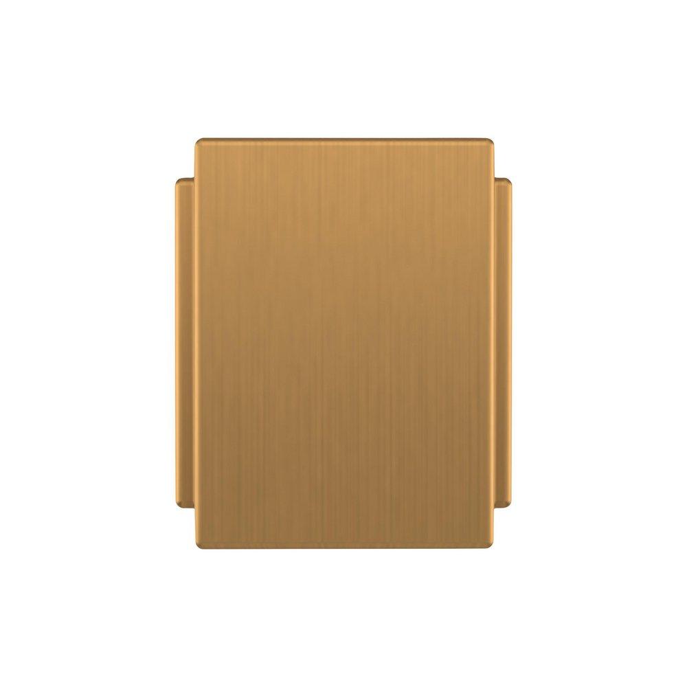 Signature Hardware Brushed Gold 1-9/16 in. Cabinet Knob 