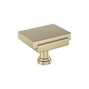 1-9/16 in. Cabinet Knob in Golden Champagne