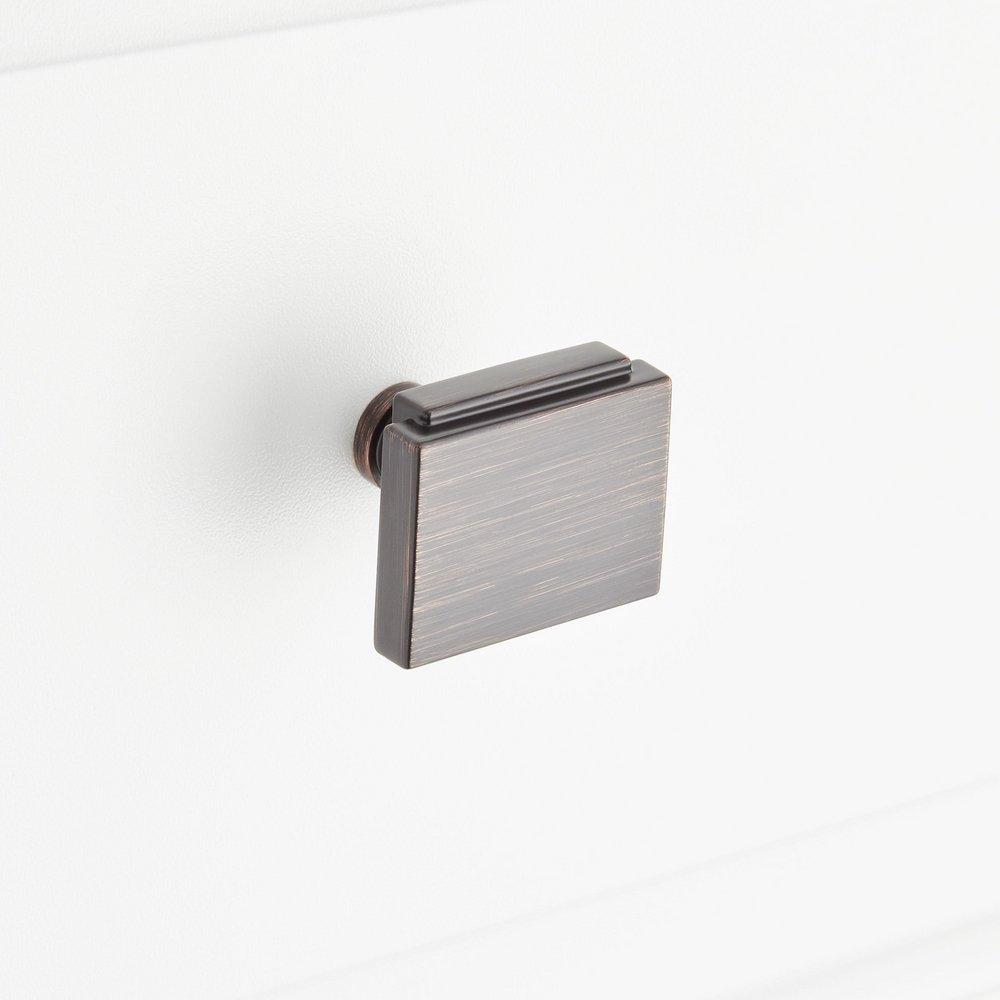 Signature Hardware Oil Rubbed Bronze 1-9/16 in. Cabinet Knob 