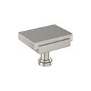 1-9/16 in. Cabinet Knob in Satin Nickel