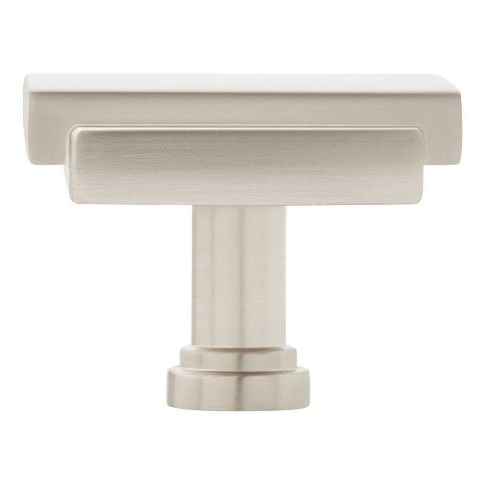 Signature Hardware Satin Nickel 1-9/16 in. Cabinet Knob 