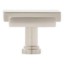 Signature Hardware Satin Nickel 1-9/16 in. Cabinet Knob 