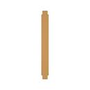 Signature Hardware Brushed Gold 3-3/4 in. Center-to-Center Bar Pull 