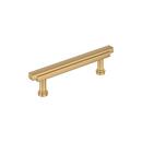 3-3/4 in. Center-to-Center Bar Pull in Champagne Bronze