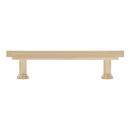 Signature Hardware Champagne Bronze 3-3/4 in. Center-to-Center Bar Pull 