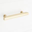 Signature Hardware Golden Champagne 3-3/4 in. Center-to-Center Bar Pull 