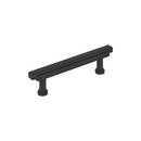 3-3/4 in. Center-to-Center Bar Pull in Matte Black