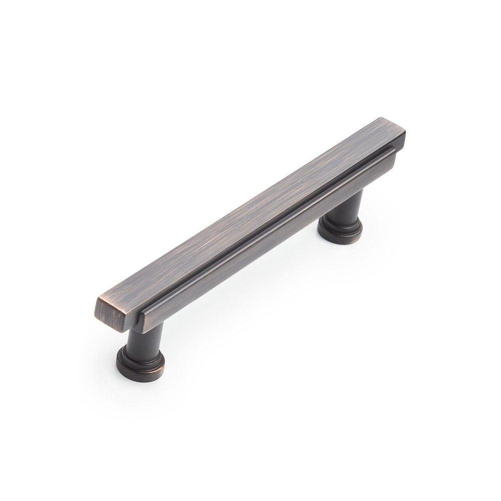 Signature Hardware Oil Rubbed Bronze 3-3/4 in. Center-to-Center Bar Pull 