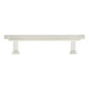 Signature Hardware Polished Nickel 3-3/4 in. Center-to-Center Bar Pull 