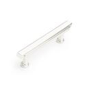 Signature Hardware Polished Nickel 3-3/4 in. Center-to-Center Bar Pull 