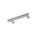 Signature Hardware Polished Nickel 3-3/4 in. Center-to-Center Bar Pull 