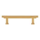 Signature Hardware Brushed Gold 5-1/16 in. Center-to-Center Bar Pull 