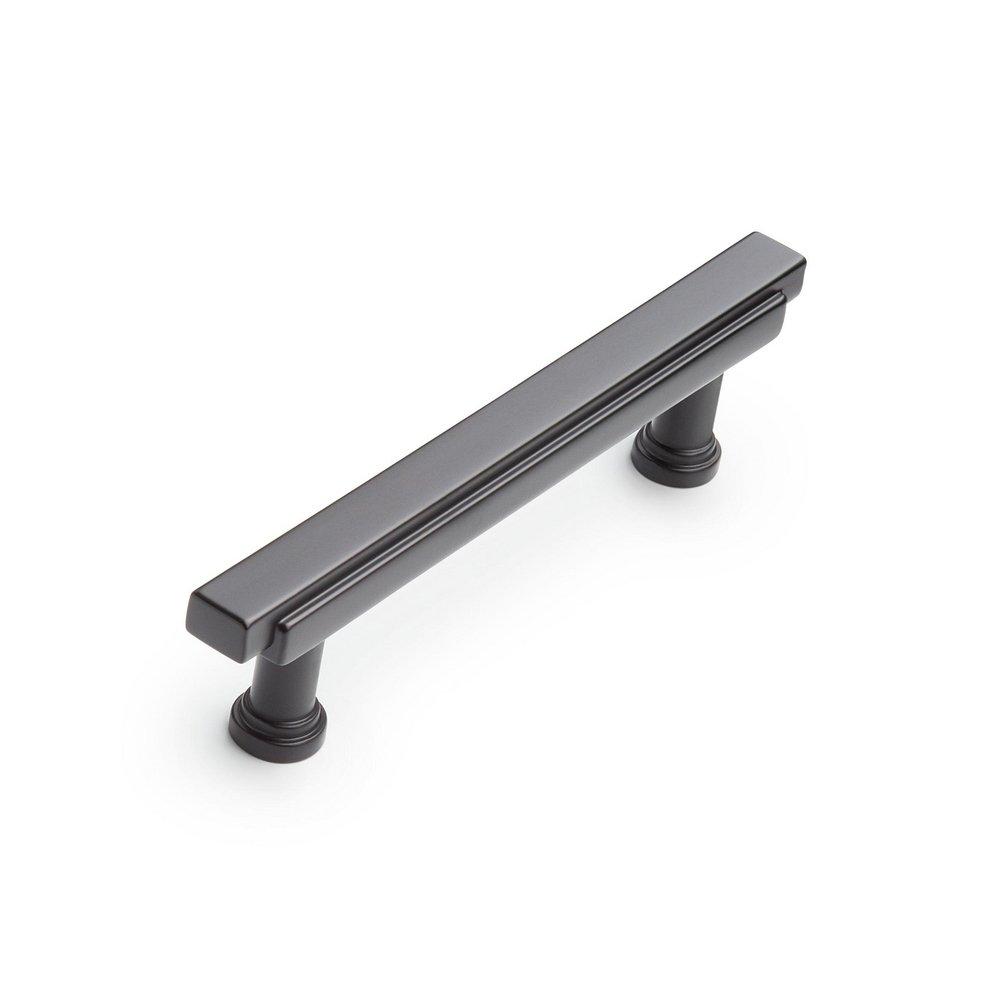 Signature Hardware Matte Black 5-1/16 in. Center-to-Center Bar Pull 