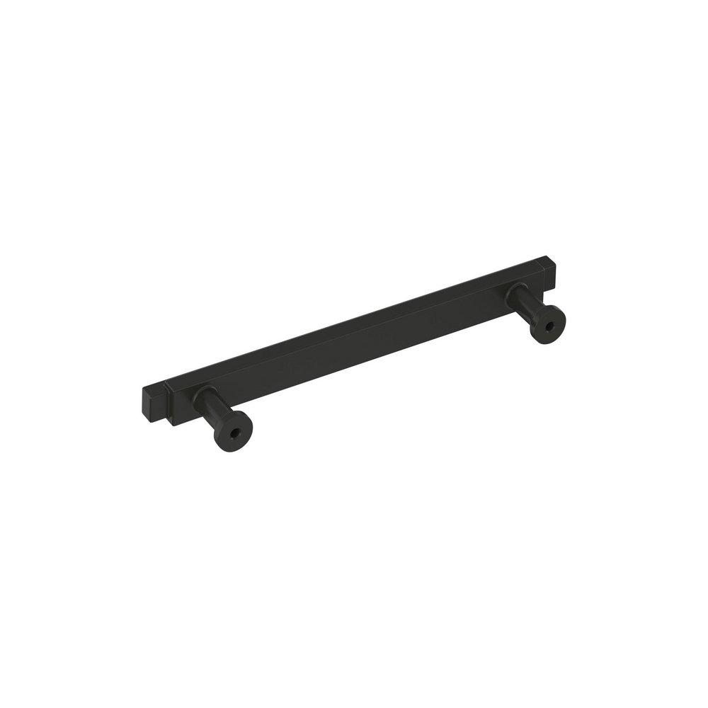 Signature Hardware Matte Black 5-1/16 in. Center-to-Center Bar Pull 