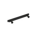 Signature Hardware Matte Black 5-1/16 in. Center-to-Center Bar Pull 