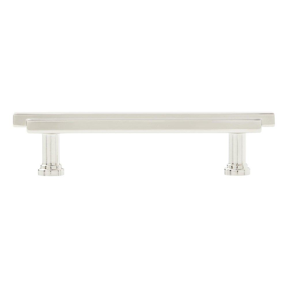 Signature Hardware Polished Nickel 5-1/16 in. Center-to-Center Bar Pull 
