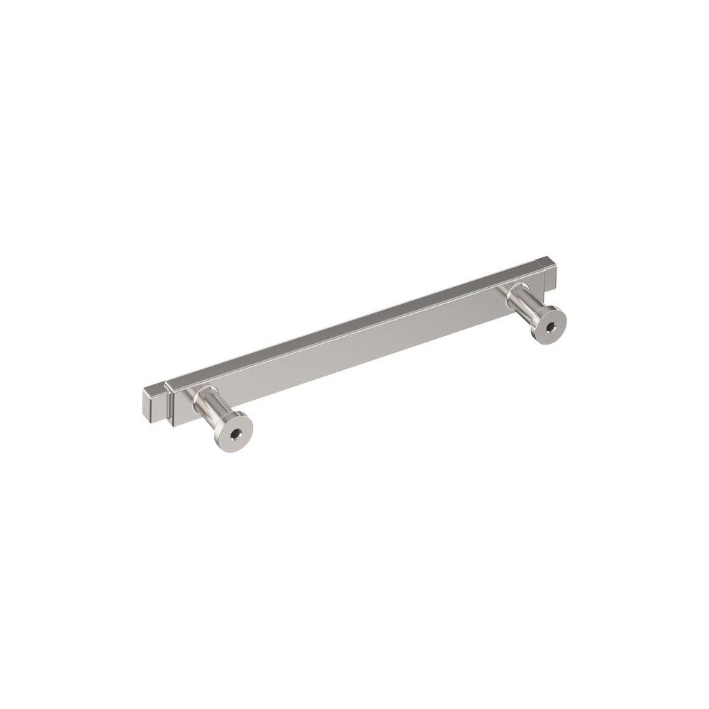 Signature Hardware Polished Nickel 5-1/16 in. Center-to-Center Bar Pull 
