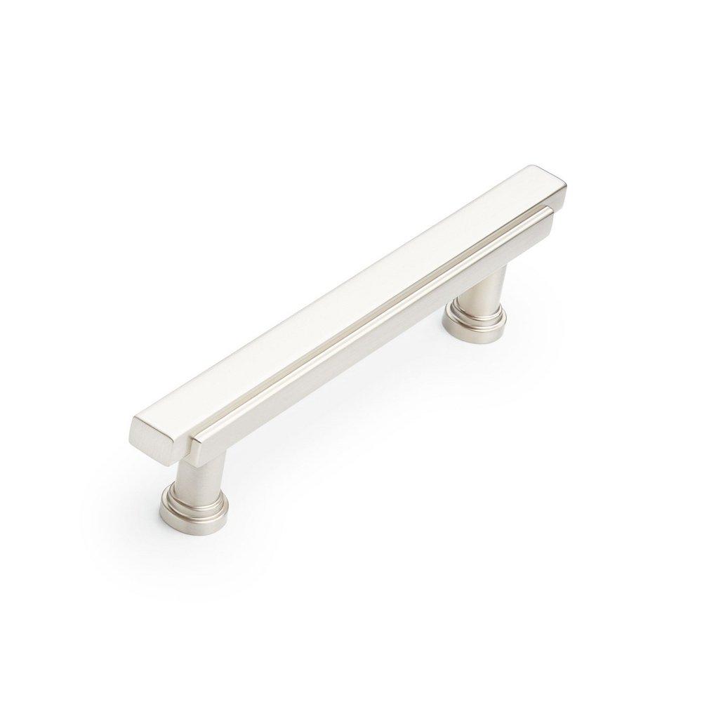 Signature Hardware Satin Nickel 5-1/16 in. Center-to-Center Bar Pull 